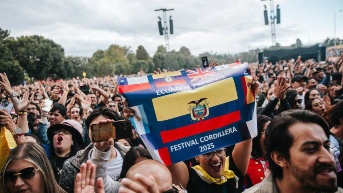 El Festival Cordillera, uno de los más importantes de la región, recolecta músicos en español en el parque Simón Bolívar, ubicado en Bogotá. (Festival Cordillera)