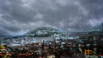 Lluvias en la ciudad de Quito (Foto de Quito Informa)