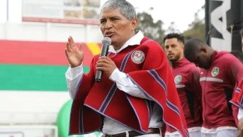 Luis Alfonso Chango. (ARCHIVO)