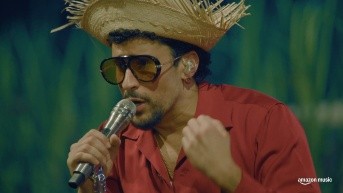 Bad Bunny en la última fecha de su residencia en Puerto Rico. (Captura de Pantalla.)