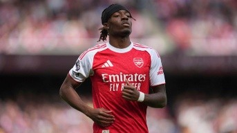 Noni Madueke sufrió una lesión de rodilla y estará fuera 2 meses. (REDES)