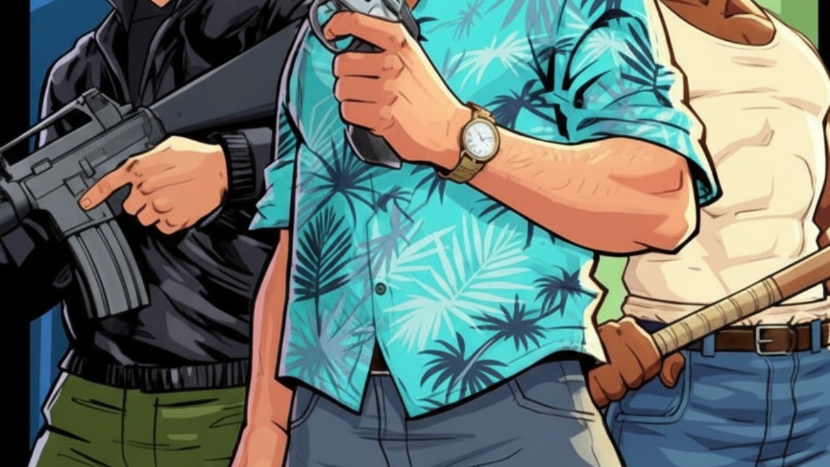 Claude Speed,Tommy Vercetti y Carl Johnson, protagonistas de las primeras tres entregas de los GTA en 3D. (Rockstar Games)