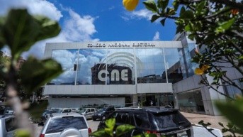 La fachada del Consejo Nacional Electoral. (Flickr CNE)