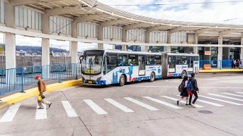 Imagen referencial de unidades del Trolebús. (Empresa de Transporte de Pasajeros)
