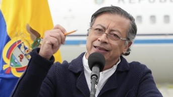 Fotografía cedida por la Presidencia de Colombia de su mandatario, Gustavo Petro. (Presidencia de Colombia / EFE)