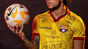 Joao Rojas suma dos partidos disputados con Barcelona SC en este 2025. (Redes sociales)