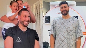 Chicho Trujillo se mostró con el cabello rapado antes de comenzar su quimioterapia. (RRS)