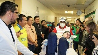 El joven permaneció 1 245 días en la casa de salud. (Hospital General Teófilo Dávila)