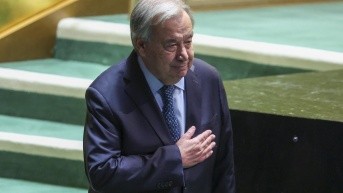 El secretario general de la ONU, António Guterres. (Foto: EFE)