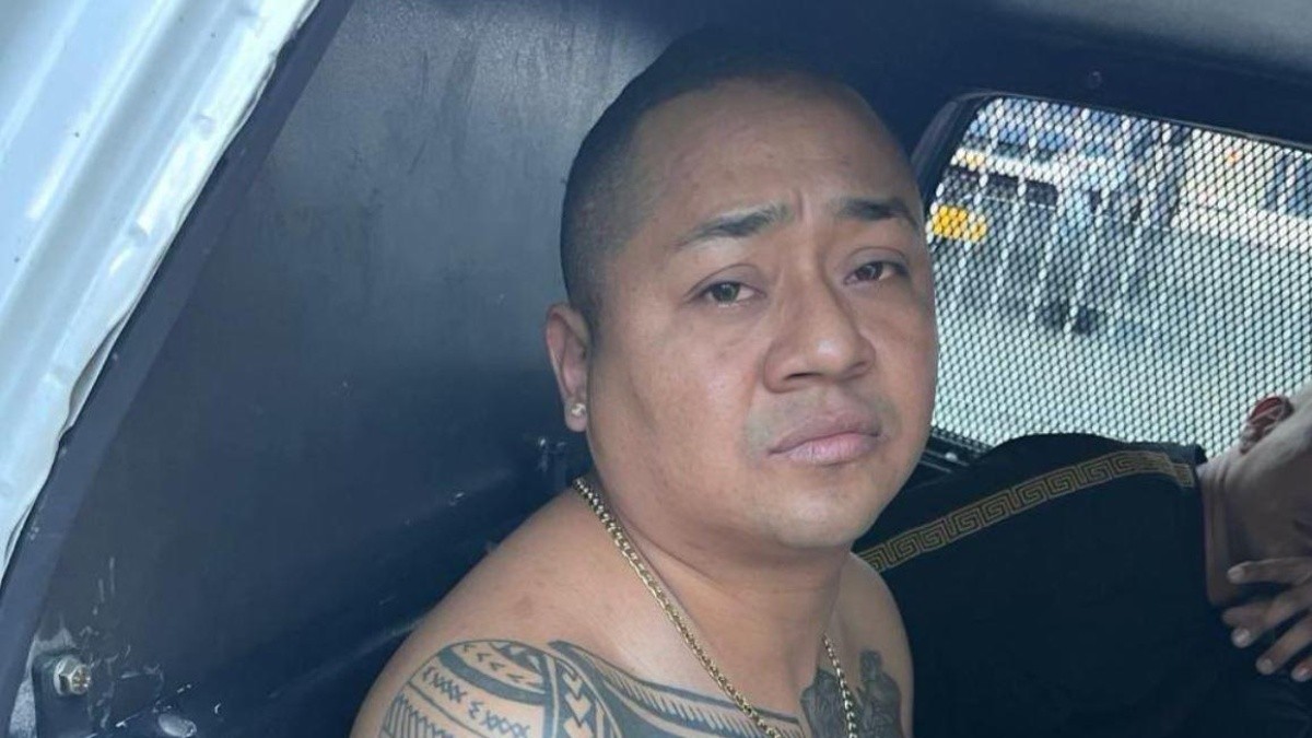 Imagen de alias Fede al momento de su detención en Medellín, Colombia. (Captura)