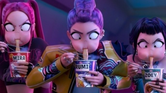 En la película, las protagonistas son vistas consumiendo fideos instantáneos. (RRSS)