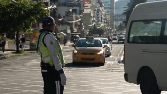 Agente civil de tránsito (Foto de la AMT)