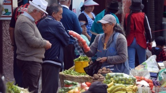 Cuenca-Ecuador: Mercado 9 de Octubre (API - Referencial)