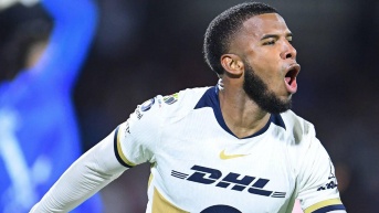 Pedro Vite anotó su primer gol con la camiseta del Pumas. (REDES)