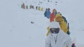 Tormenta deja atrapados a excursionistas. (Internet)