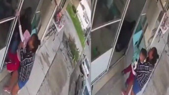 México: Dos niños son llevados a la fuerza (Internet)