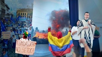 Paro naconal en Ecuador (Ecuavisa)