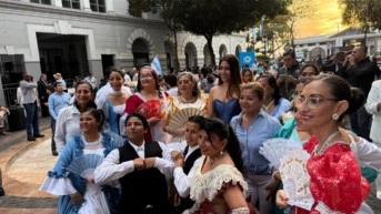El alcalde Aquiles Álvarez no asistió al saludo a la Aurora Gloriosa por la Independencia de Guayaquil. (Cortesía)