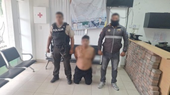 Un detenido tras el secuestro de tres personas en Guayas. (Policía Nacional)