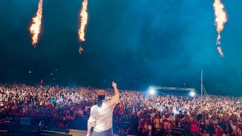 Concierto en Guayaquil de Elvis Crespo. (Foto: Internet.)