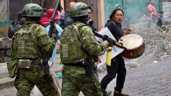 Uso excesivo de la fuerza en protestas (EFE)