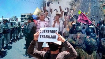 Paro nacional en Ecuador (Ecuavisa)