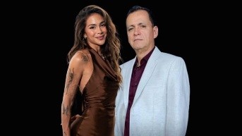 Greeicy y su padre, Luis Rendón. (RRSS)