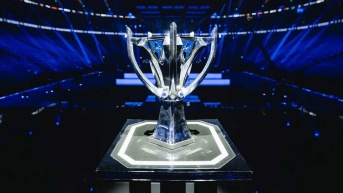 Trofeo del Mundial de League of Legends 2025 (Cortesía)