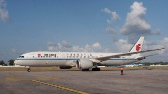 Imagen referencial de un avión de Air China. (Foto: Internet.)