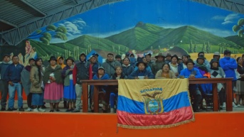 El pueblo kichwa Karanki es una agrupación que también forma parte de la Conaie. Sus integrantes se asientan sobre todo en la provincia de Imbabura. (Conaie)