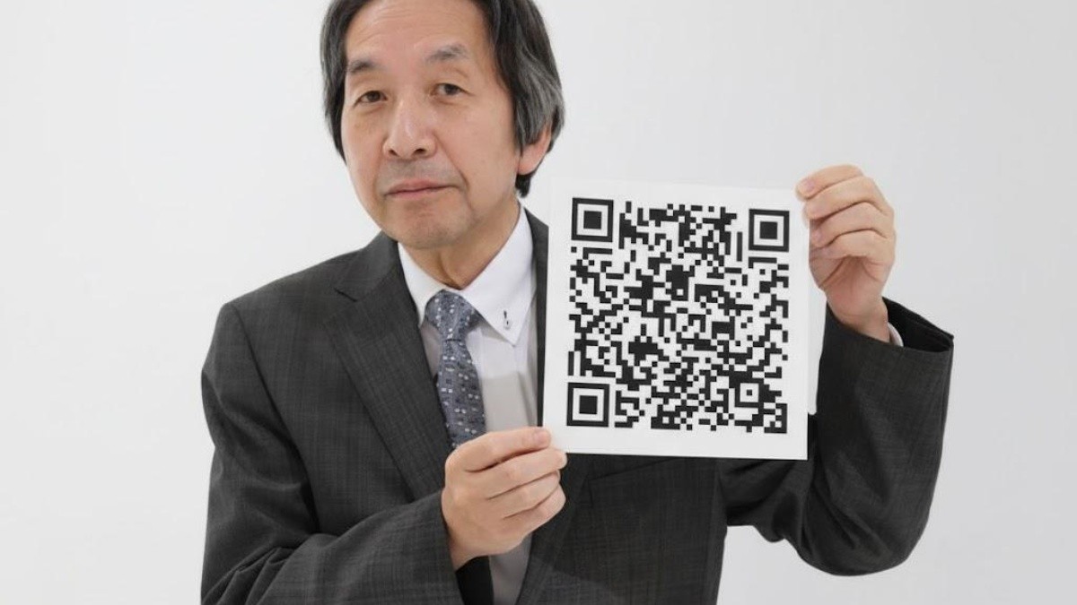 Masahiro Hara, el inventor del Código QR (Foto web)
