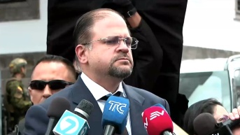 John Reimberg, ministro del Interior.