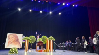 Los restos de Paulina Tamayo, la grande del Ecuador, ya se encuentran en la Casa de la Cultura. (Cortesía)