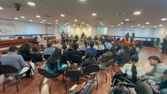 Audiencia de apelación en el caso de 12 personas acusadas por terrorismo. (Ecuavisa)