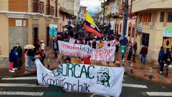 Imagen de archivo de una marcha realizada el 10 de octubre. (Unorcac)