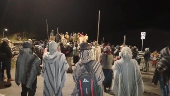 Comunidades base de FIIS, Corpukis, Consejo de Ayllus se mantienen en resistencia. (Foto: CONAIE)