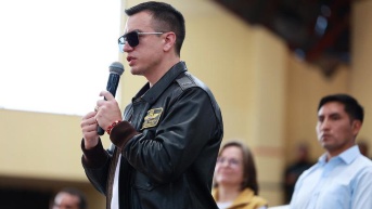 Daniel Noboa, presidente de la República. (Flickr Presidencia)