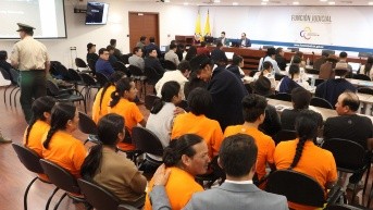 21 de octubre del 2025. Audiencia de apelación a la prisión preventiva. (API)