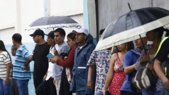 Imagen referencial de lluvias en Ecuador. (API)