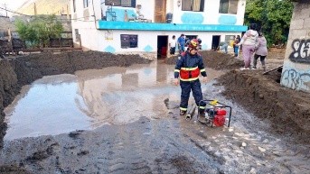 Aluviones e inundaciones en Quito (Bomberos Quito)