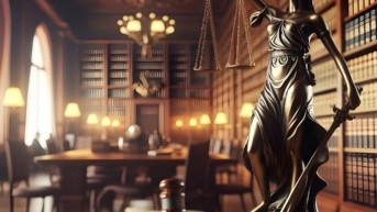 Imagen referencial de la justicia. (Internet)