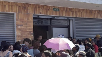 Agencia del Registro Civil de Tumbaco, en Quito. (Ecuavisa)