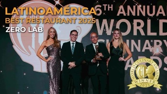 Zero Lab se coronó como el mejor de América Latina en los World Culinary Awards 2025. (Instagram)