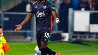 John Yeboah celebra su con Venezia contra Sudtirol, en la décima jornada de la Serie B del fútbol italiano. (Foto: Instagram John Yeboah)