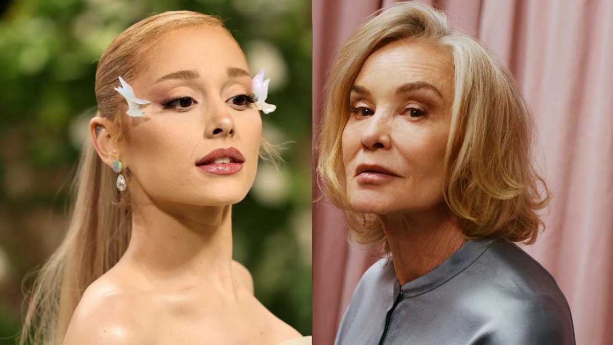 Ariana Grande y Jessica Lange. (RRSS)