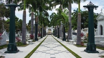 Imagen del interior del Cementerio Patrimonial de Guayaquil. (Cementerio Patrimonial de Guayaquil)