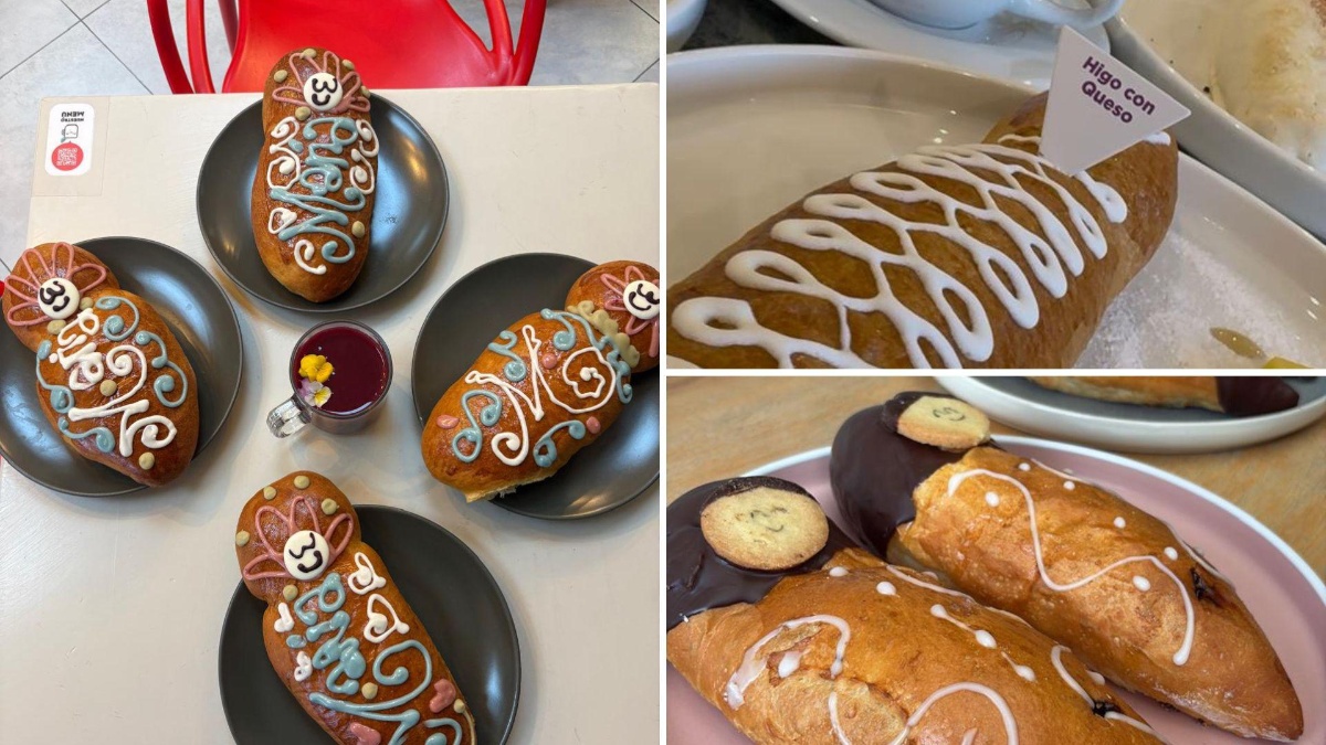 Guaguas de pan de UKO, María Cocina y Panadería y Bolé (Composición ECUAVISA)