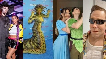 Famosos disfrazados por Halloween. (Foto: Internet)