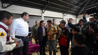 Foto archivo de Claudia Sheinbaum el 12 de octubre del presente años (AFP)