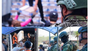 El material electoral es distribuido por el personal del CNE. (Cortesía del CNE)